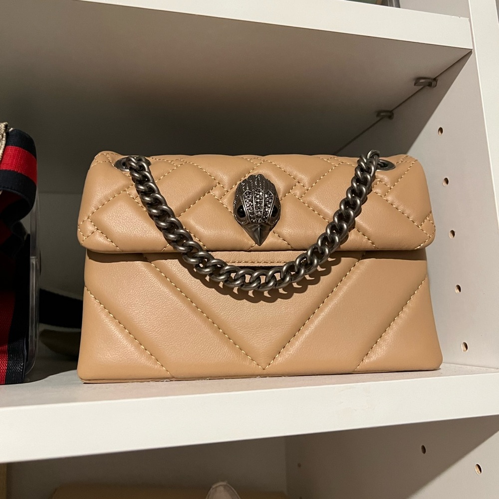 Kurt Geiger Mini Kensington X Bag - Camel
